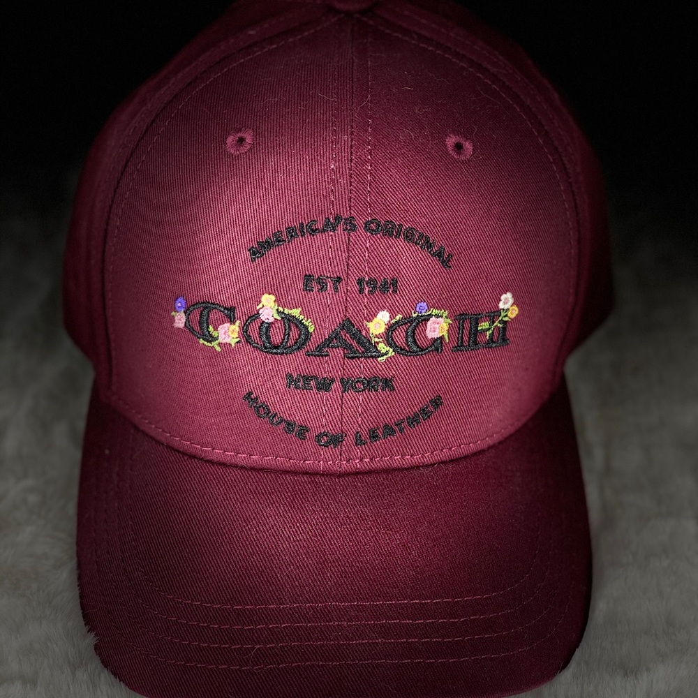 NWT Coach leather hat - HUGE % OFF MSRP